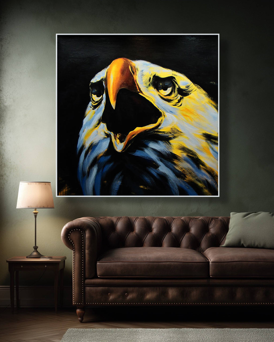 Moody wall art for dramatic interiors