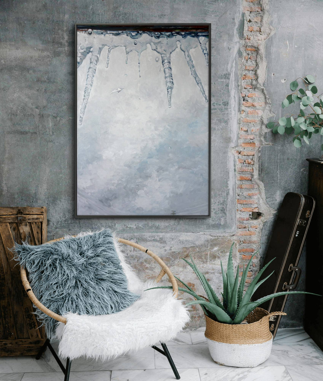 Winter wall art ideas