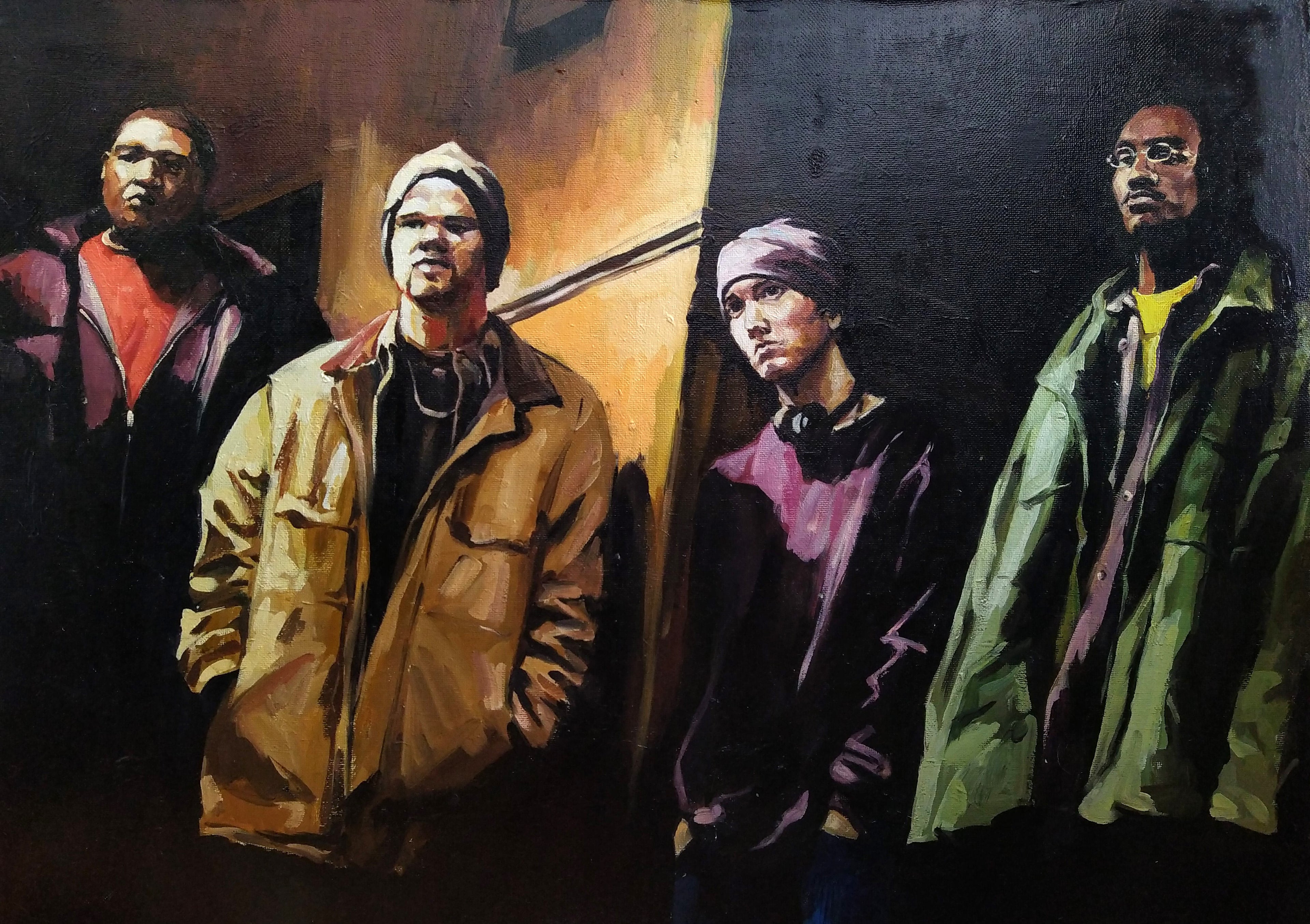 On Showdown with Brothers (Scene from the film: 8 Mile)