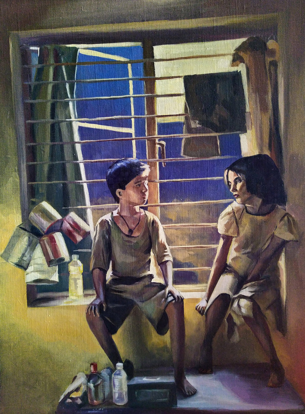 Children and Impoverished India (Scene from the film: Slumdog Millionaire)