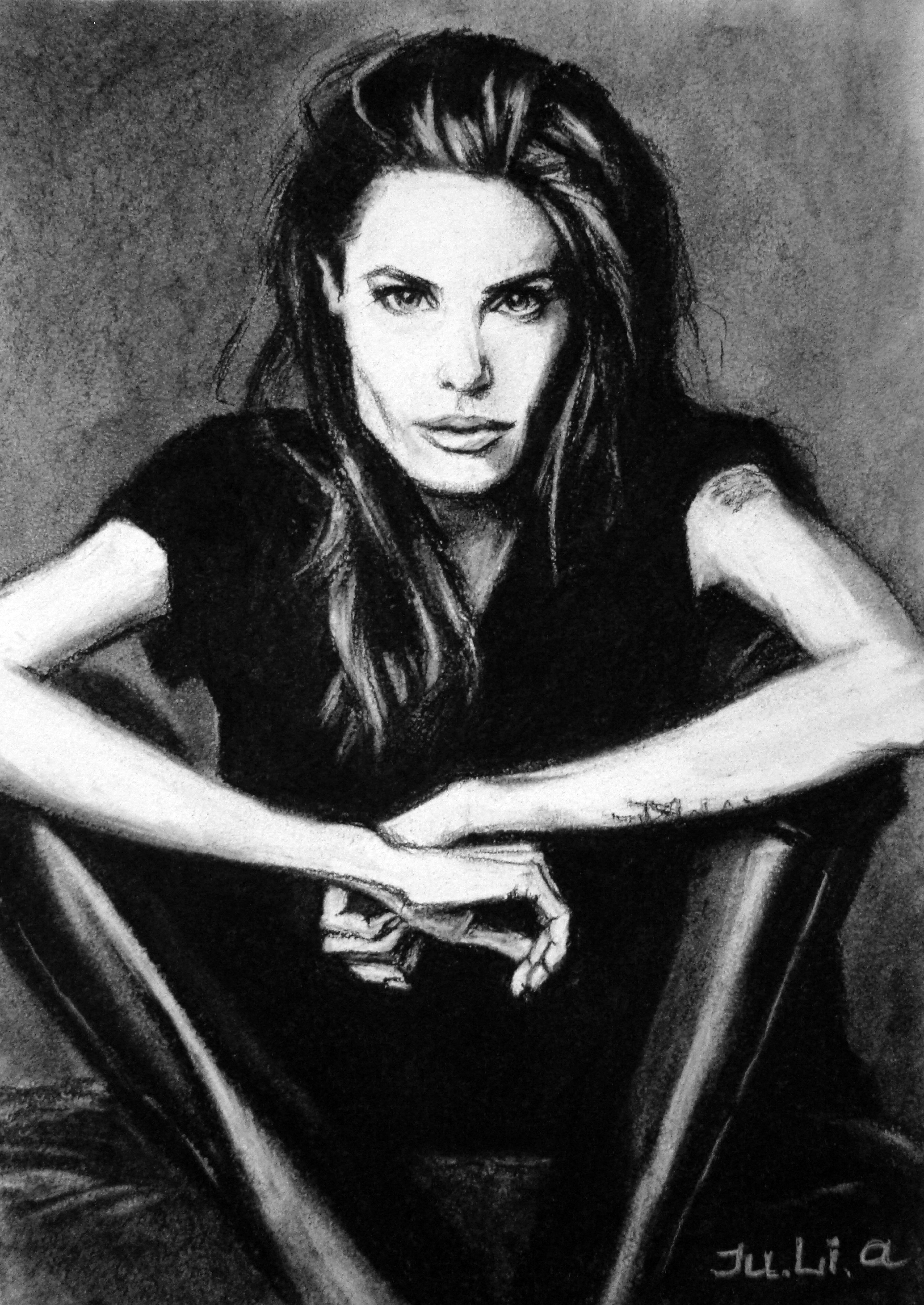 Composure (Scene from a movie with Angelina Jolie)
