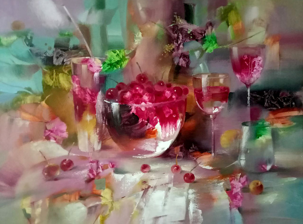 Cherry Still Life
