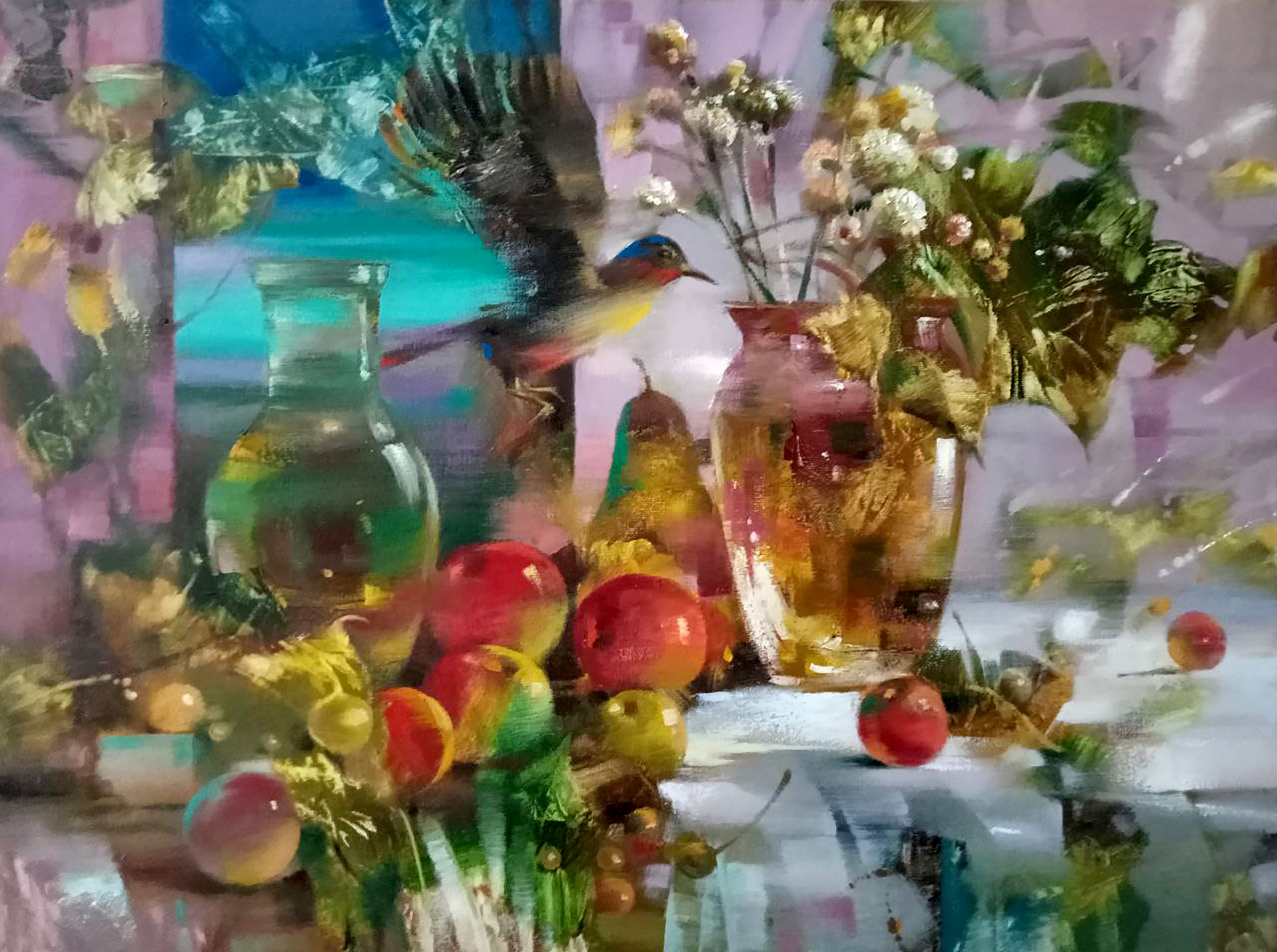 Still Life with a Bird