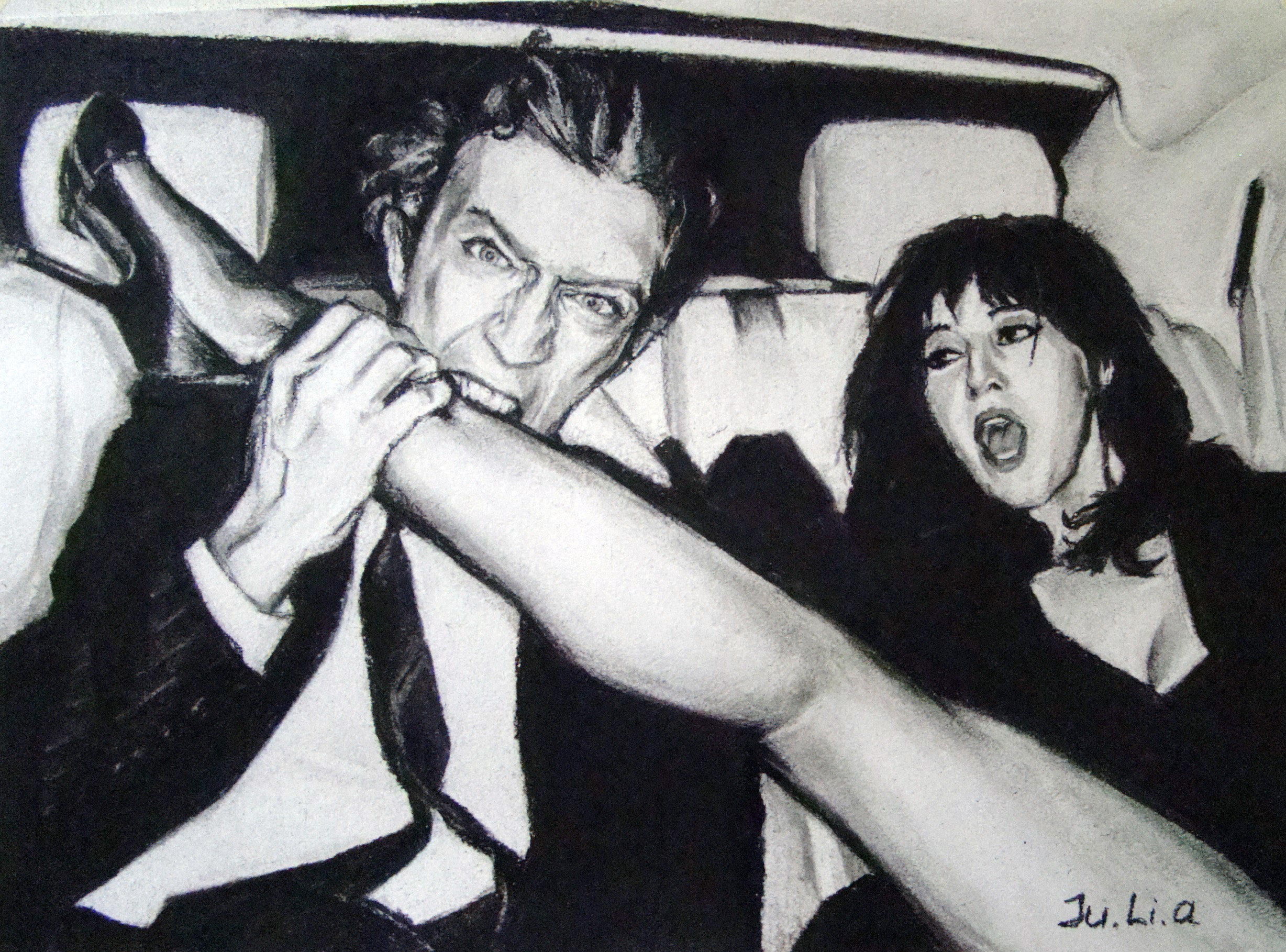 Passion and Sex (Photo of the couple Monica Bellucci and Vincent Cassel)