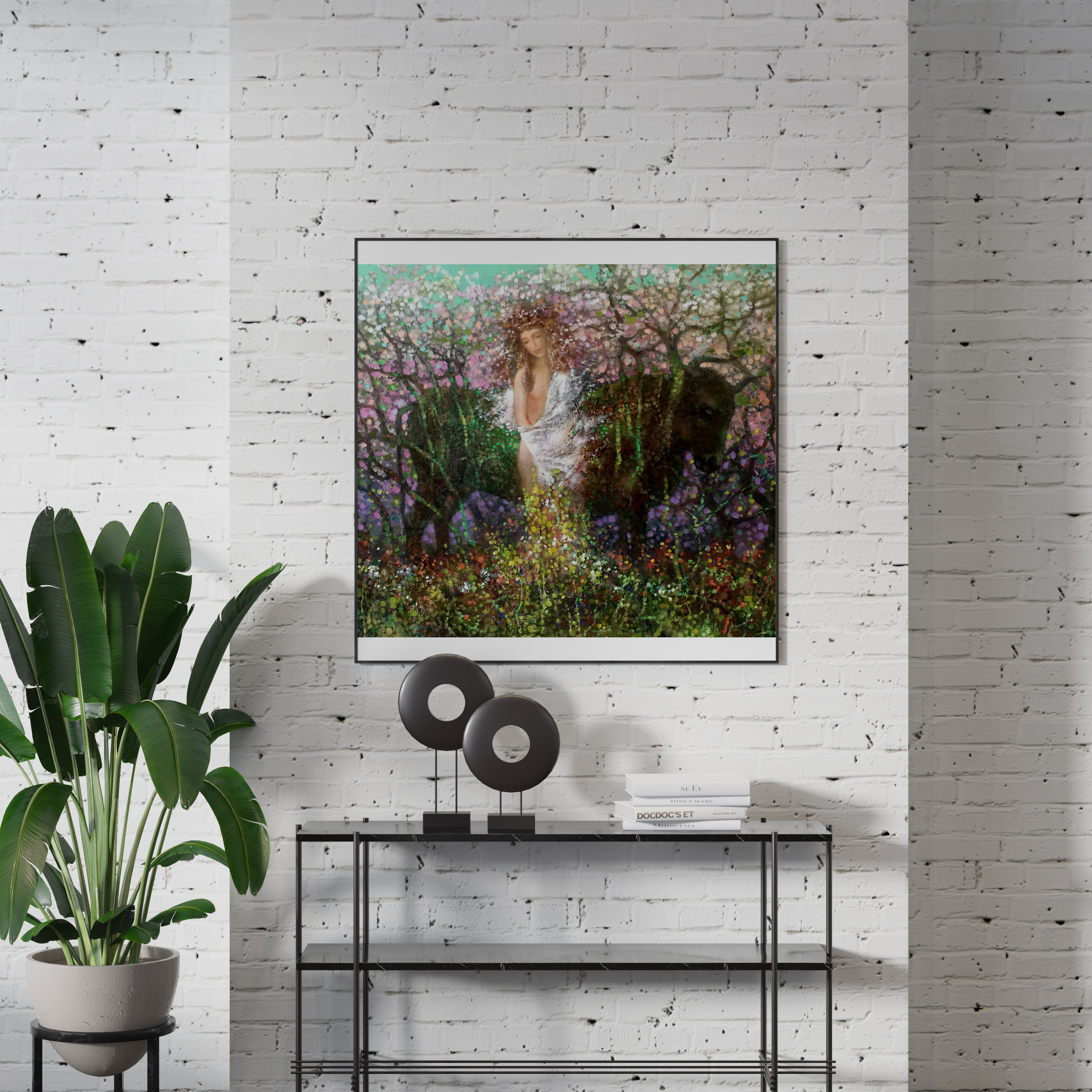 Bright Spring Scene