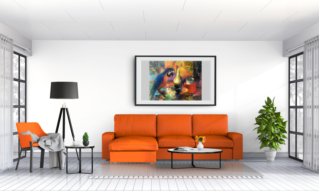 Still Life with a Parrot