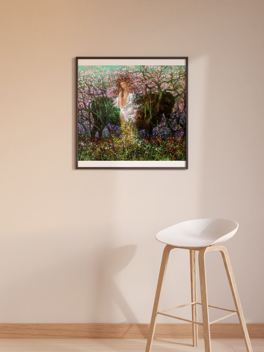 Bright Spring Scene