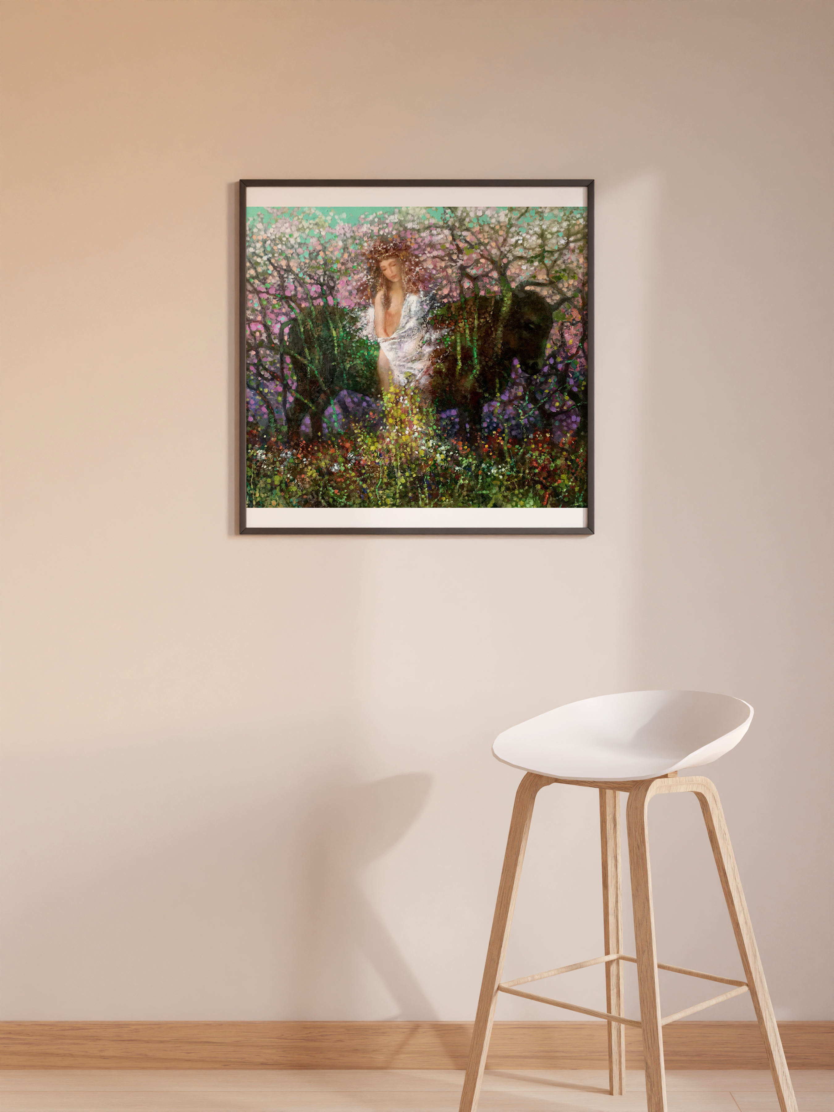 Bright Spring Scene