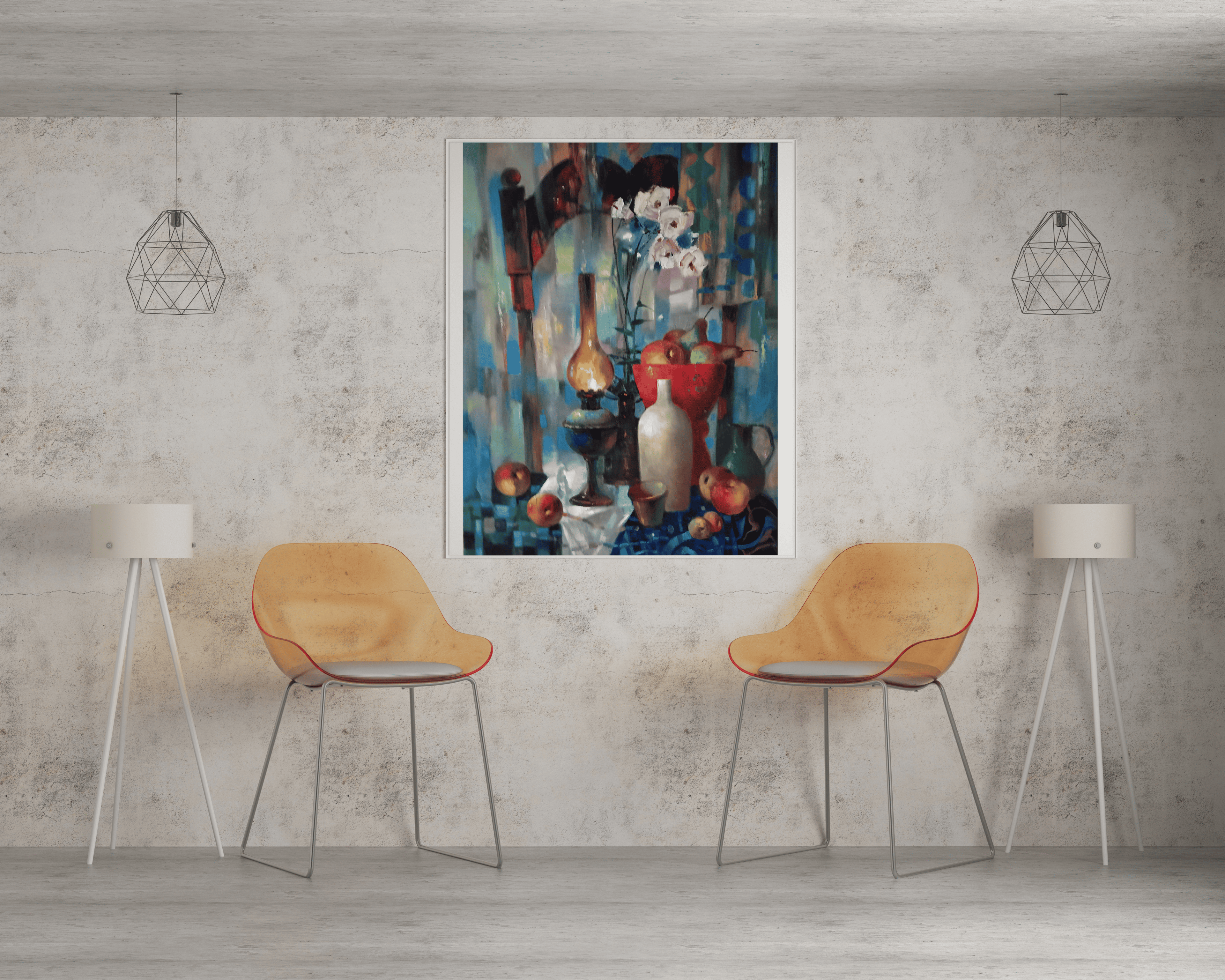 Still Life with Lamp