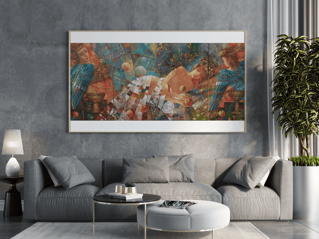 Sirin Bird Triptych