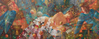 Sirin Bird Triptych