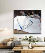 Interior painting near the living room