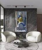 Portrait on the wall