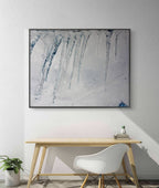 Framed print on the wall